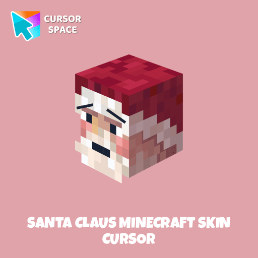 Santa Claus Minecraft Skin cursor